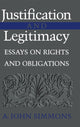 Book cover of: Justification and Legitimacy. By: A. John Simmons