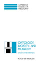 Book cover of: Ontology, Identity, and Modality. By: Peter van Inwagen