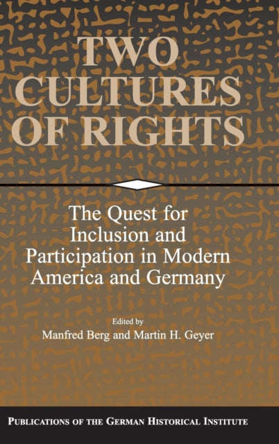 Book cover of: Two Cultures of Rights