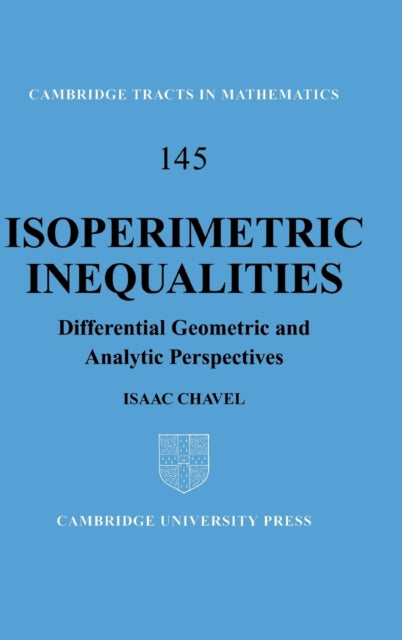 Book cover of: Isoperimetric Inequalities. By: Isaac Chavel