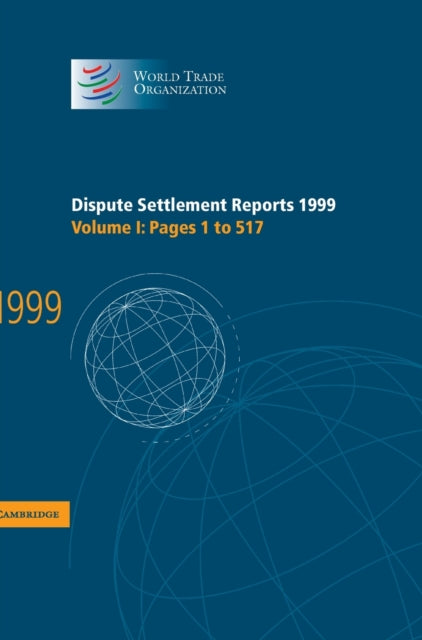 Dispute Settlement Reports 1999: Volume 1, Pages 1-517