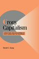 Book cover of: Crony Capitalism. By: David C. Kang