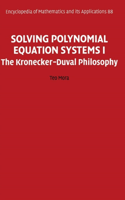 Solving Polynomial Equation Systems I