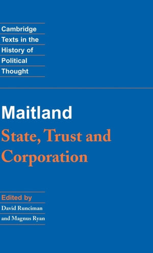 Maitland: State, Trust and Corporation