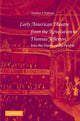 Book cover of: Early American Theatre from the Revolution to Thomas Jefferson