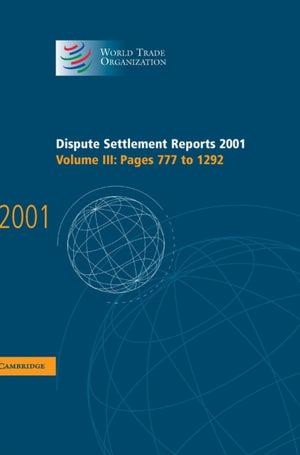 Dispute Settlement Reports 2001: Volume 3, Pages 777-1292