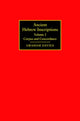 Book cover of: Ancient Hebrew Inscriptions: Volume 2. By: Graham Davies