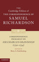 Book cover of: Correspondence Primarily on Sir Charles Grandison(1750–1754). By: Richardson, Samuel