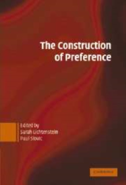 Book cover of: Construction of Preference