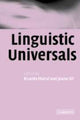 Book cover of: Linguistic Universals