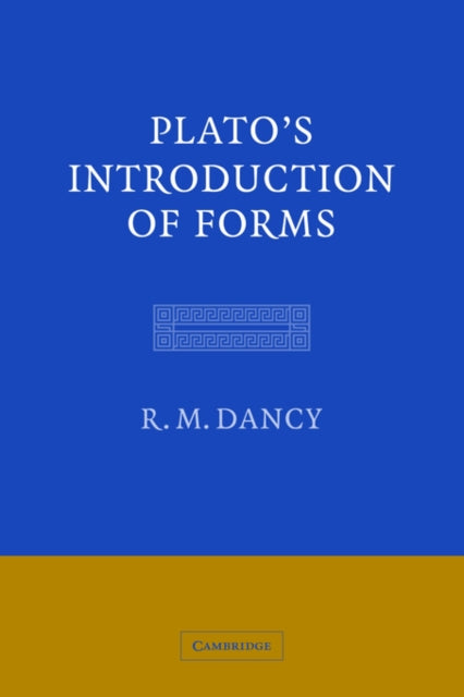 Plato's Introduction of Forms