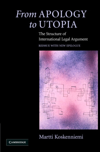 Book cover of: From Apology to Utopia. By: Martti Koskenniemi