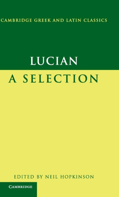Book cover of: Lucian. By: Lucian of Samosata