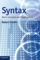 Book cover of: Syntax. By: Robert Freidin