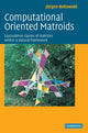 Book cover of: Computational Oriented Matroids. By: Juergen G. Bokowski