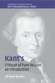 Book cover of: Kant's 'Critique of Pure Reason'. By: Jill Vance Buroker