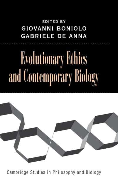 Book cover of: Evolutionary Ethics and Contemporary Biology