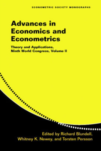 Advances in Economics and Econometrics: Volume 2