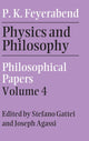 Book cover of: Physics and Philosophy: Volume 4. By: Paul K. Feyerabend