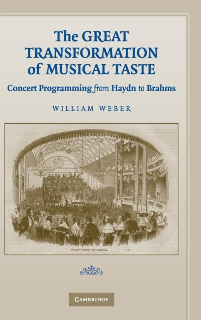 Book cover of: Great Transformation of Musical Taste. By: Weber, William, William Weber