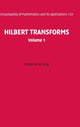 Book cover of: Hilbert Transforms: Volume 1. By: Fred King, Frederick W. King