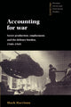 Book cover of: Accounting for War. By: Mark Harrison