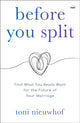 Book cover of: Before you Split. By: Toni Nieuwhof