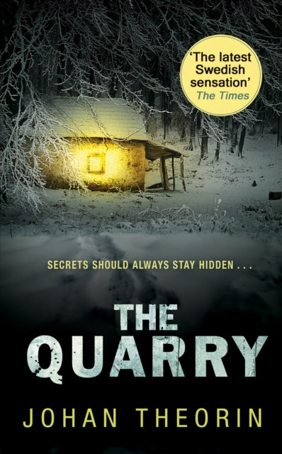 Book cover of: Quarry. By: Johan Theorin