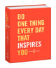 Book cover of: Do One Thing Every Day That Inspires You. By: Helene Henderson