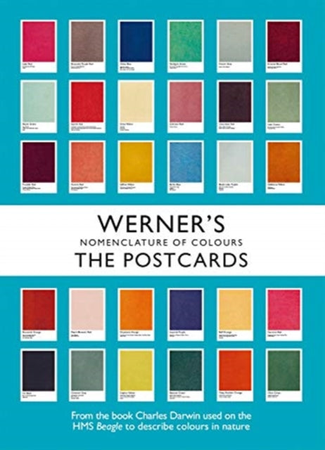 Book cover of: Werner's Nomenclature of Colours: The Postcards. By: Abraham Gottlob Werner