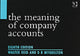 Book cover of: Meaning of Company Accounts. By: Walter Reid
