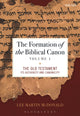 Book cover of: Formation of the Biblical Canon: Volume 1