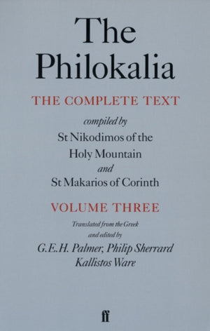 Philokalia Vol 3