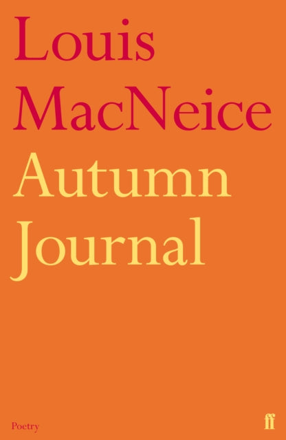Autumn Journal 9780571234387 Louis MacNeice
