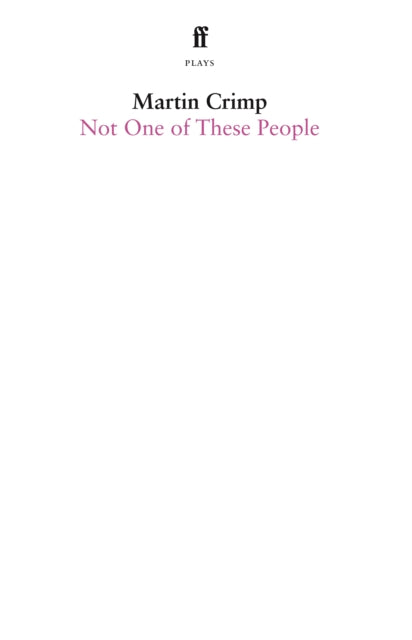 Book cover of: Not One Of These People. By: CRIMP M