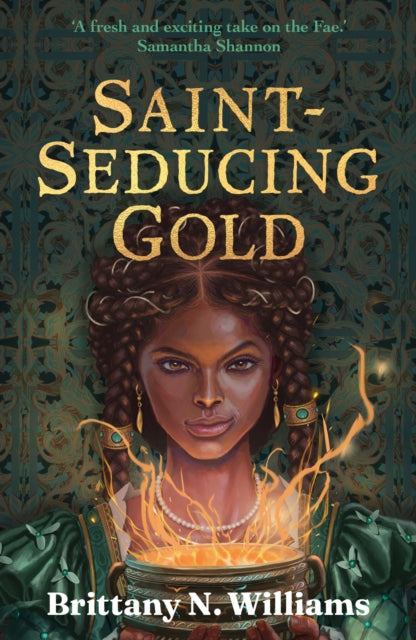 Book cover of: Saint-Seducing Gold. By: Brittany N. Williams