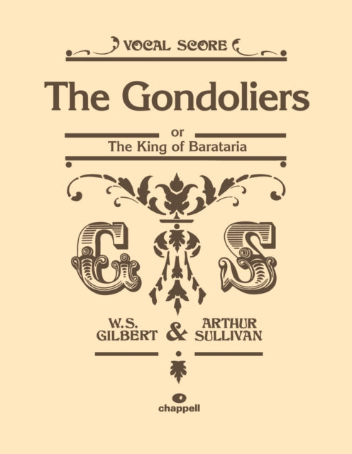 Book cover of: Gondoliers (Vocal Score)