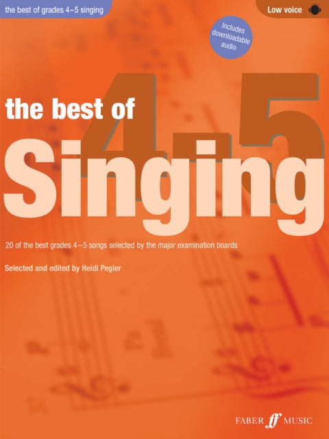 Book cover of: Best Of Singing Grades 4-5 (Low Voice)