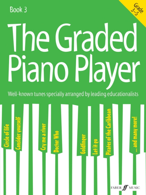 Book cover of: Graded Piano Player: Grade 3-5