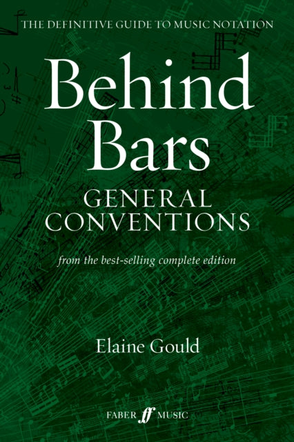 Book cover of: Behind Bars: General Conventions. By: Elaine Gould