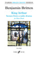 Book cover of: King Arthur (Brass Band Score). By: Benjamin Britten