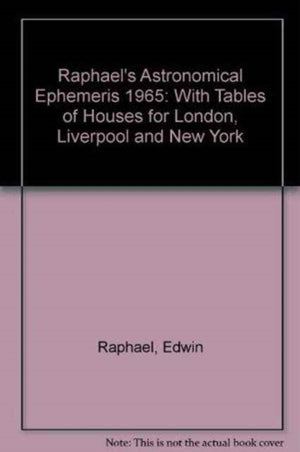 Raphael's Astronomical Ephemeris