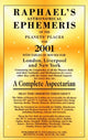 Book cover of: Raphael's Astronomical Ephemeris of the Planets. By: Raphael