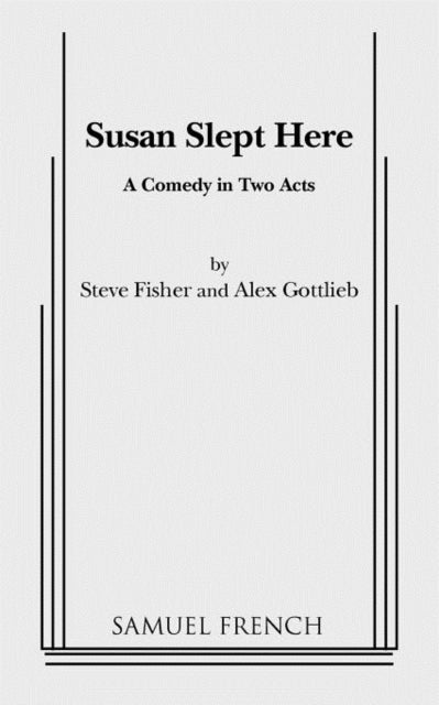 Book cover of: Susan Slept Here. By: Steve Fisher