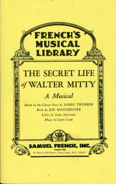 Book cover of: Secret Life of Walter Mitty. By: James Thurber