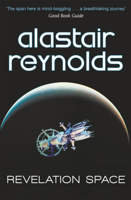 Book cover of: Revelation Space. By: Alastair Reynolds