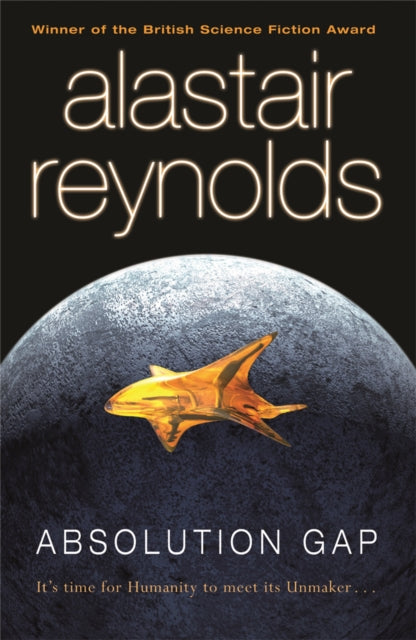 Book cover of: Absolution Gap. By: Alastair Reynolds