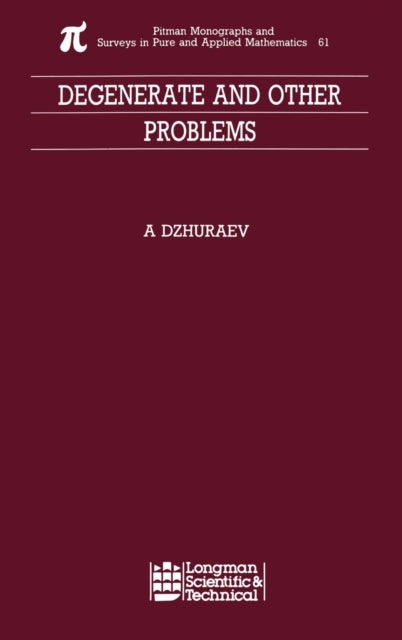 Book cover of: Degenerate and Other Problems