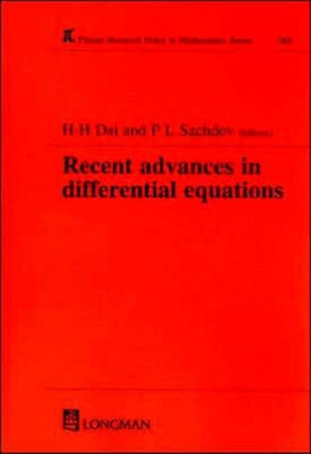 Recent Advances in Differential Equations