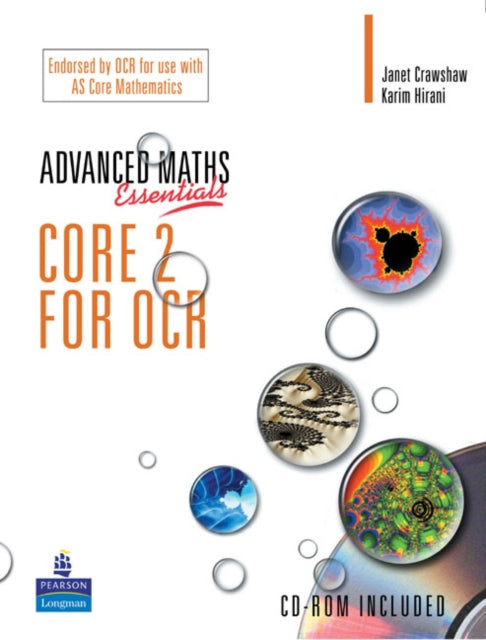 Book cover of: A Level Maths Essentials Core 2 for OCR Book and CD-ROM. By: J Crawshaw